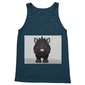 Black Kitty Classic Adult Vest Top