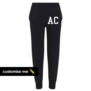 Classic College Initial Personalised Kids Joggers
