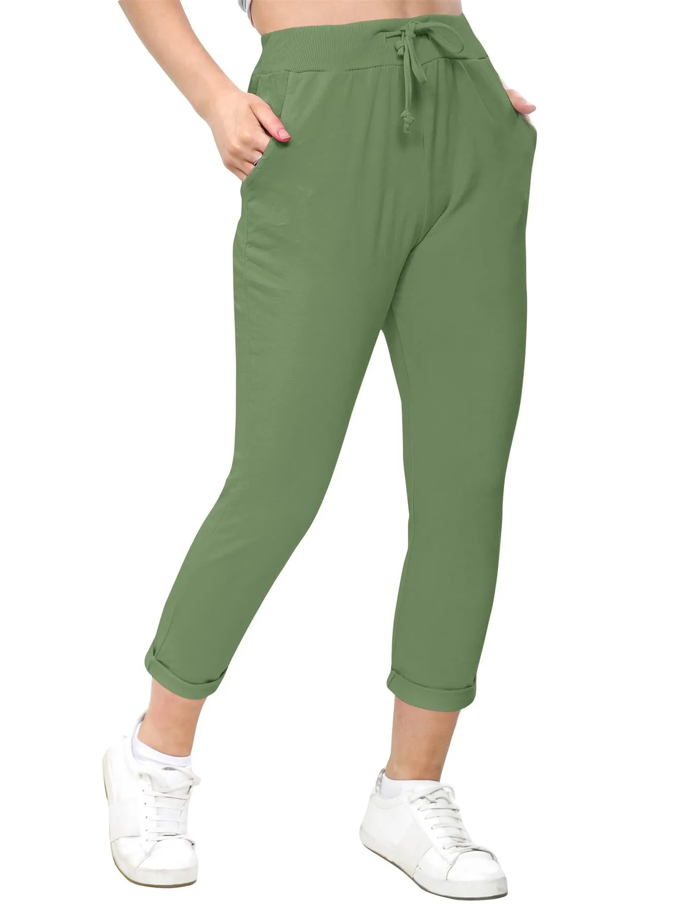 DRAWSTRING POCKET JOGGERS
