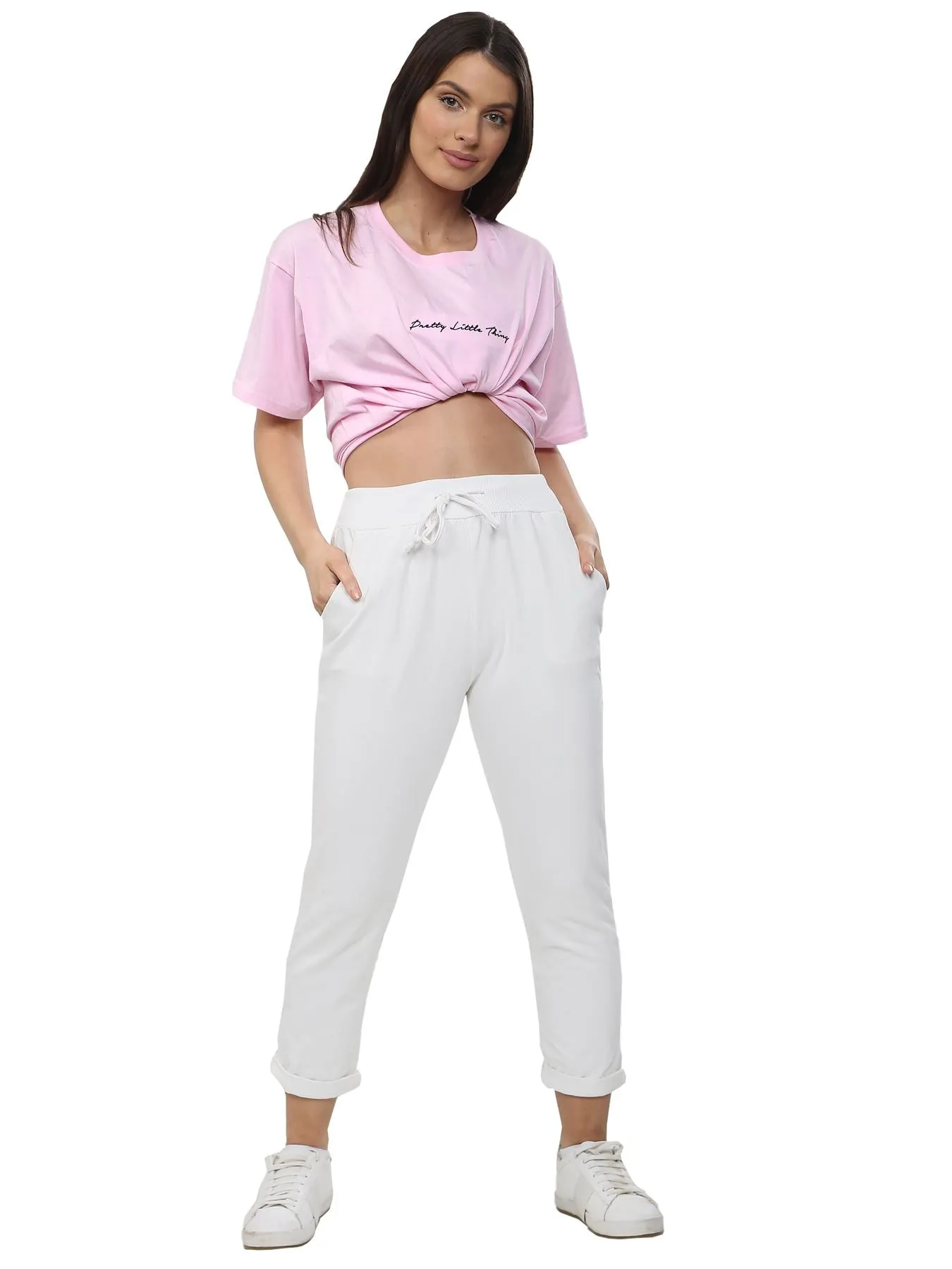 DRAWSTRING POCKET JOGGERS