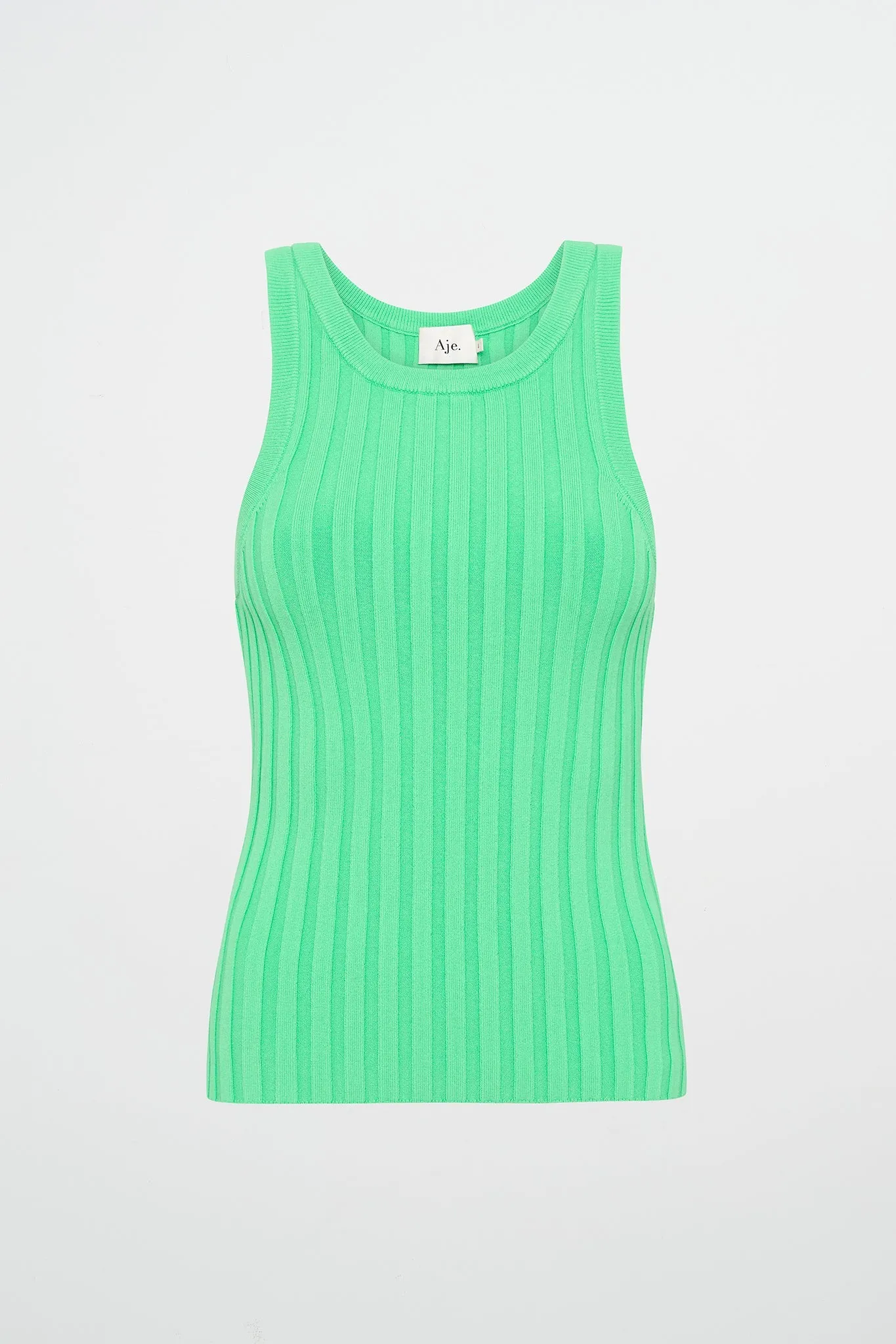 Hydra Racer Knit Ribbed Top
