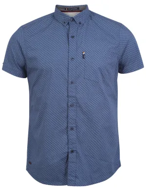 Le Shark Sabini blue Shirt