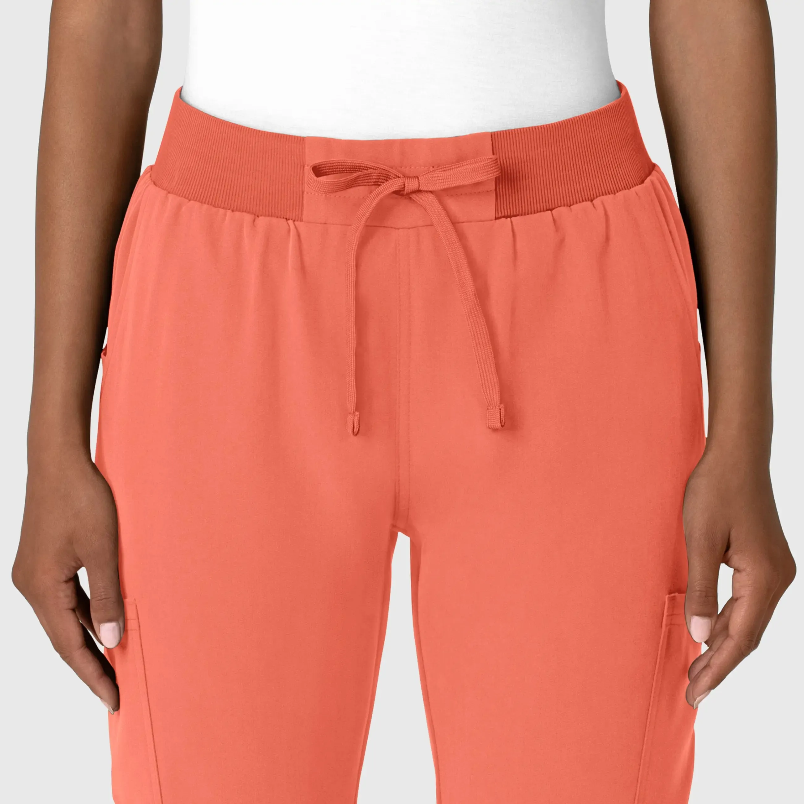 Wink Women's Jogger Utility Scrub Pant - Sugar Coral