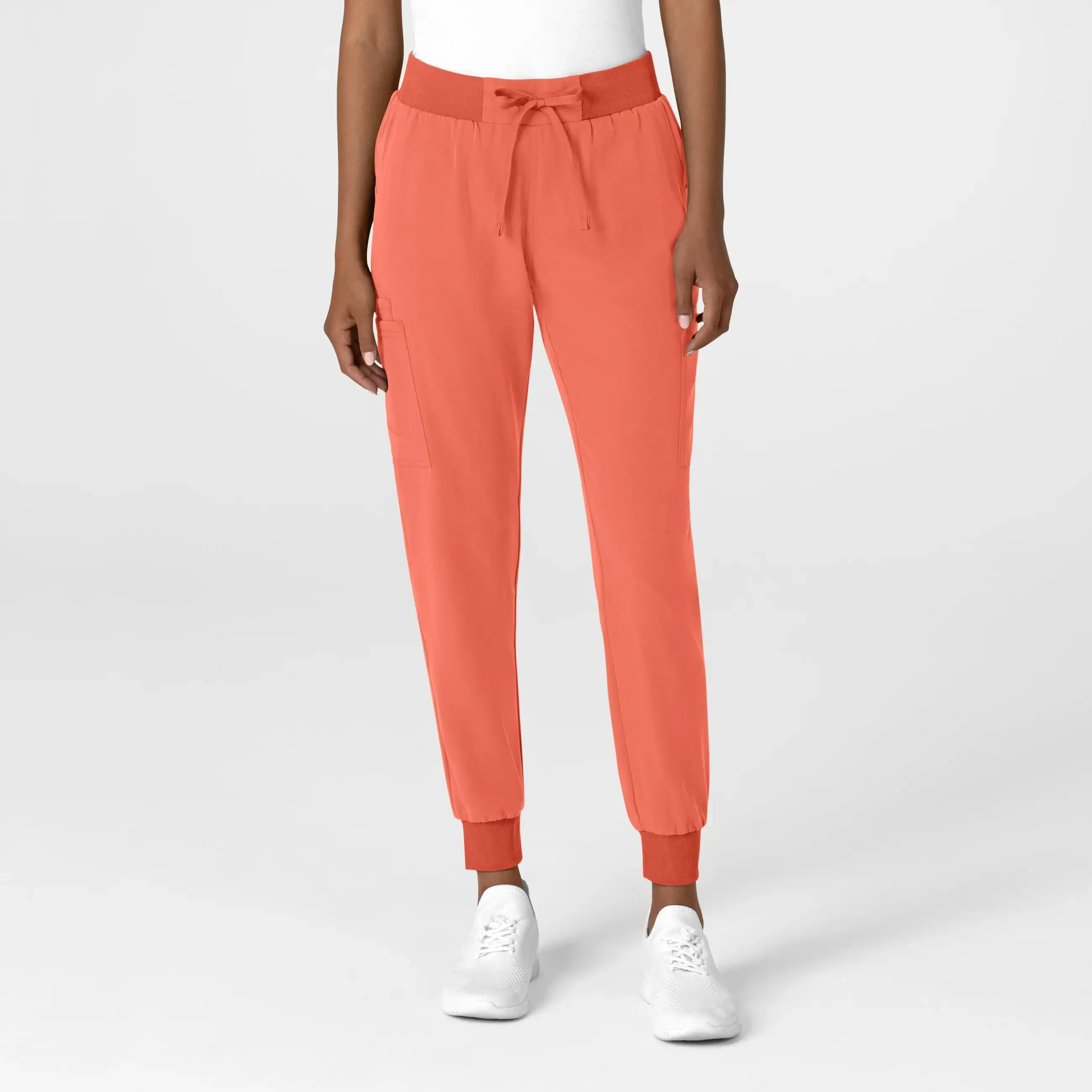 Wink Women's Jogger Utility Scrub Pant - Sugar Coral