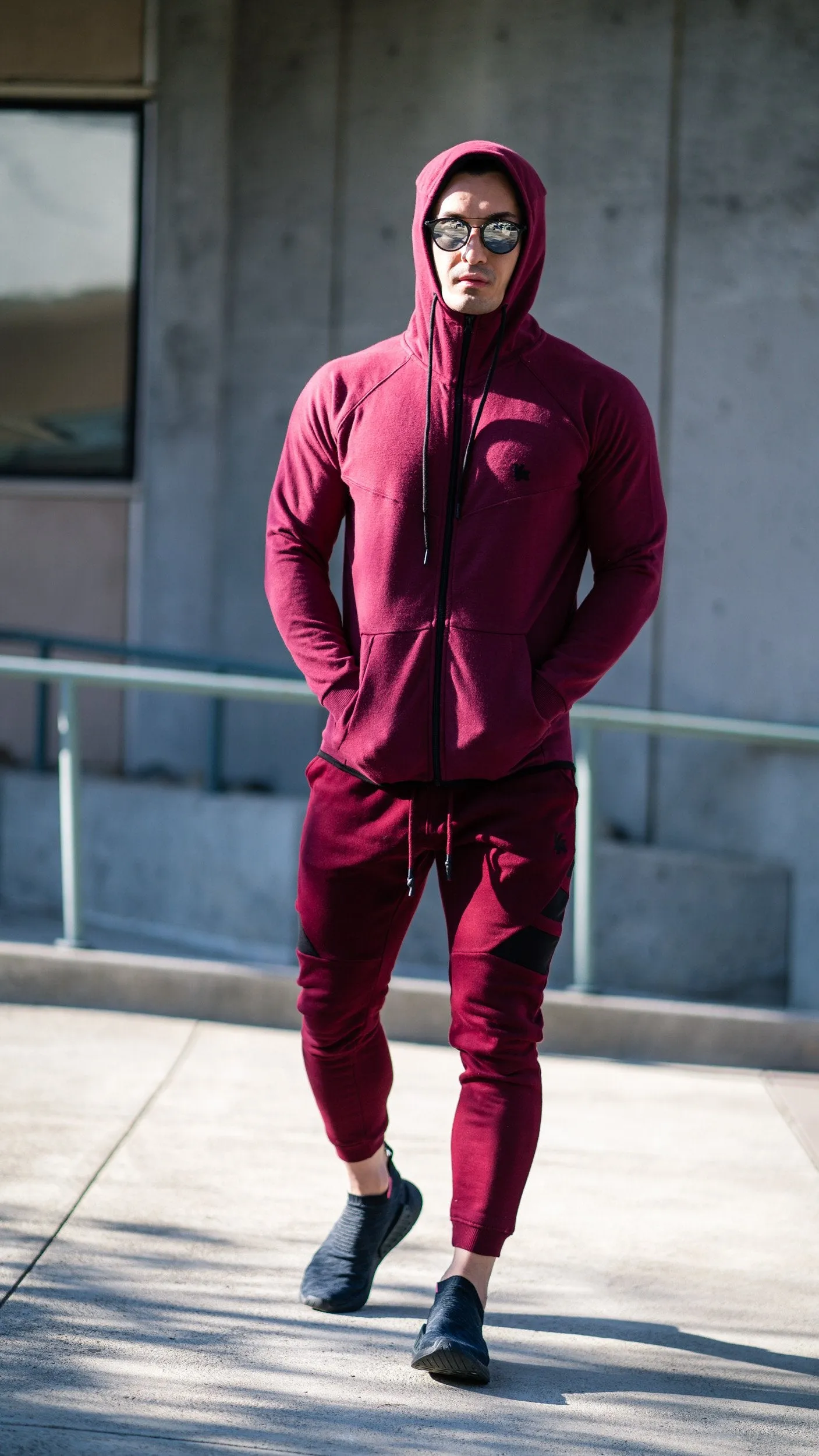 YoungLA 3 Stripe Fitted Jogger Pants 221
